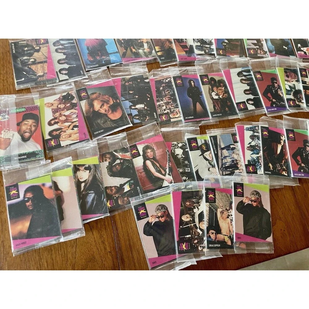 1991 ProSet SUPER STARS Musicards Sealed 129 Packages Yo MTV Raps 600+ Cards